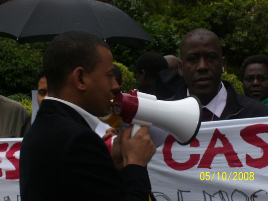 Sit-In sur Paris. Photos.