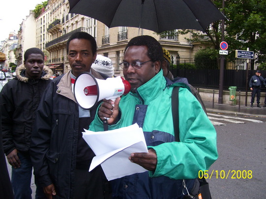 Sit-In sur Paris. Photos.