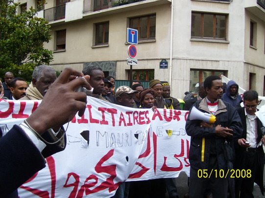 Sit-In sur Paris. Photos.