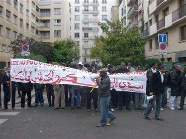 Sit-In sur Paris. Photos.