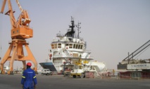 Mauritanie: Construction d'un port militaire et commercial en face de Saint-Louis.