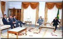 Le Président du HCE reçoit les ambassadeurs de l'UE accrédités à Nouakchott