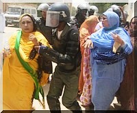 La police réprime une manifestation conjointe des femmes du FNDD et du RFD