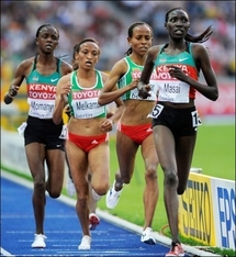 10.000 m dames: l'or pour la jeune Kényane Masai
