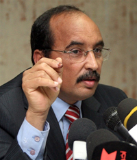 Le président mauritanien Mohamed ould Abdel Aziz, le 19 juillet 2009.