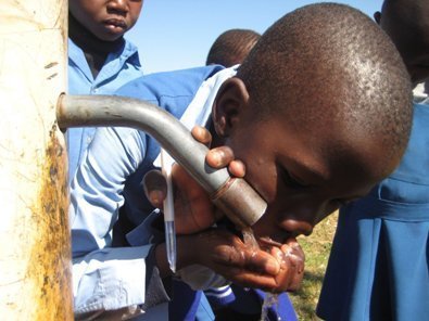 Rosso Mauritanie approvisionnée en eau potable à partir du Fleuve Sénégal