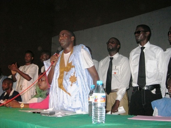 Conférence de presse IRA 28 juillet 2011à Nouakchott