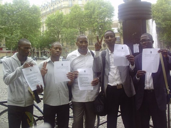 Occupation de l'Ambassade de Mauritanie à Paris par les militants IRA France (photos)