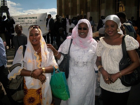 Déclaration - Photos de la Manifestation contre l'enrôlement en Mauritanie & Vidéo de Diamono TV