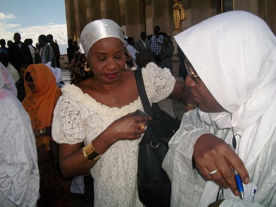 Déclaration - Photos de la Manifestation contre l'enrôlement en Mauritanie & Vidéo de Diamono TV