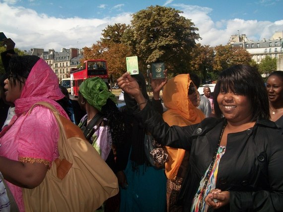 Déclaration - Photos de la Manifestation contre l'enrôlement en Mauritanie & Vidéo de Diamono TV