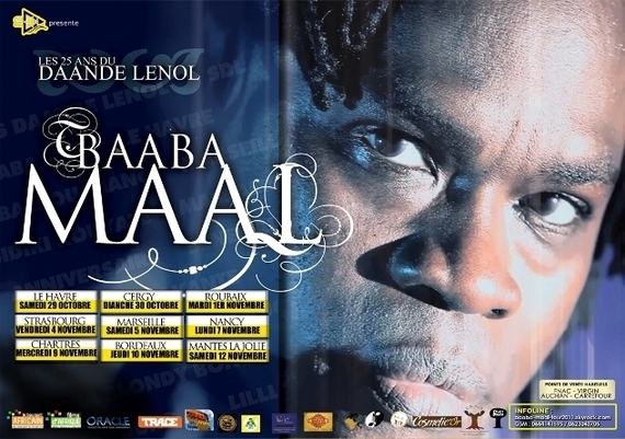 Baaba Maal  et son groupe attendus en France pour fêter les 25 ans de Daande leñol.