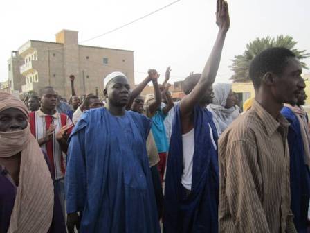 AJD/MR Sebkha : Manifestation contre la loi d'amnestie de 1993 [Photos]