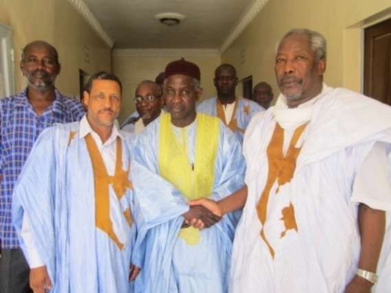 Ibrahima Moctar SARR reçoit Messaoud Ould Boulkheir