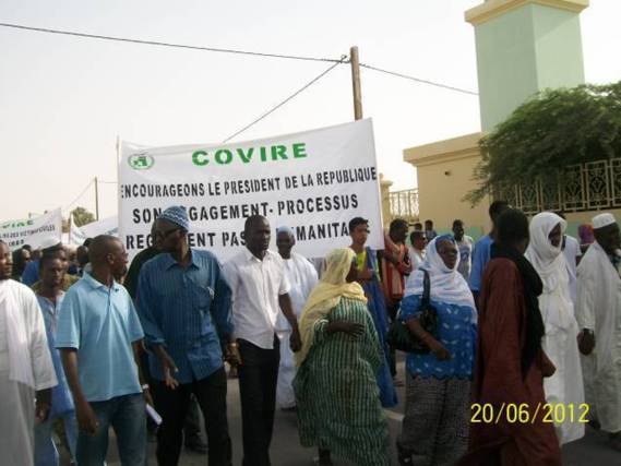 Covire: Doléances de la marche du 20/06/2012