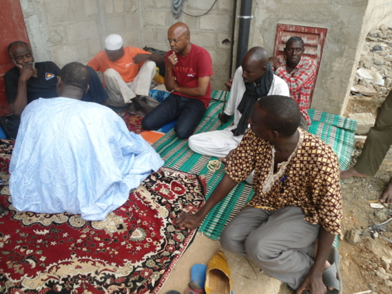 Grève de la faim des déportés mauritaniens au Sénégal, l'AJD/MR au chevet des victimes par Abda Wone