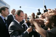 François Hollande le 12 octobre à Dakar avant le sommet de la francophonie