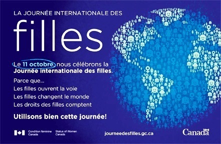 11 octobre : Journée internationale des filles 