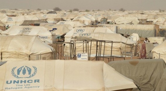 Le camp de réfugiés de M'Béra dans le sud de la Mauritanie