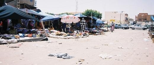 Un marché de Nouakchott.