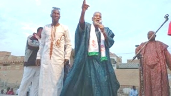 En photos dernier meeting de l'Ajd/Mr à Nouakchott - campagne électorale novembre 2013 