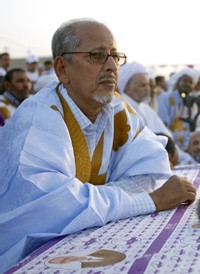 Sidi Mohamed Ould Cheikh Abdallahi, le nouveau président civil de la Mauritanie.