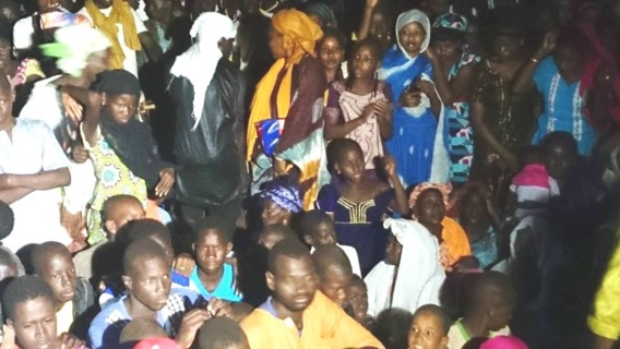 En images :  Monsieur Ibrahima Moctar Sarr, candidat à l'élection présidentielle du 21 juin 2014, à Boghé.