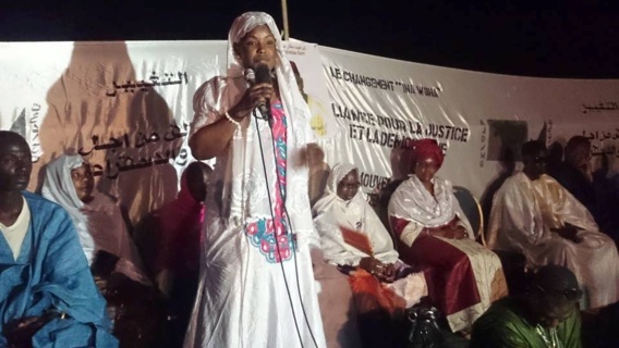 En images : Kaédi  reçoit chaleureusement  le candidat Ibrahima Moctar Sarr, ce 14 juin 2014 