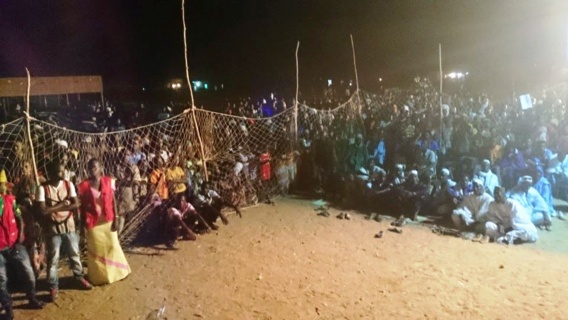 En images : Kaédi  reçoit chaleureusement  le candidat Ibrahima Moctar Sarr, ce 14 juin 2014 