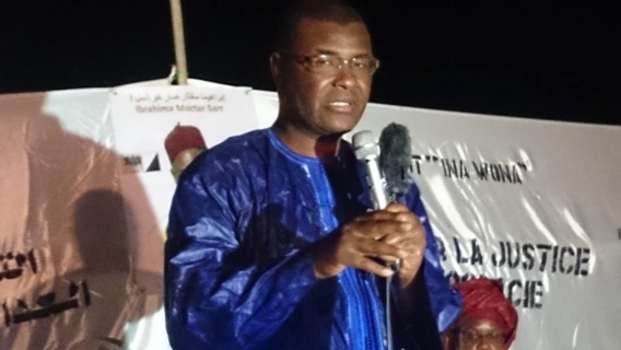 En images : Kaédi  reçoit chaleureusement  le candidat Ibrahima Moctar Sarr, ce 14 juin 2014 