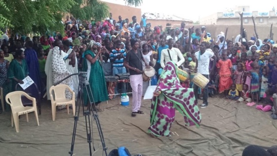 En images: Ce dimanche 15 juin 2014 la population de Magama très enjouée et déterminée à soutenir le candidat Ibrahima Moctar Sarr