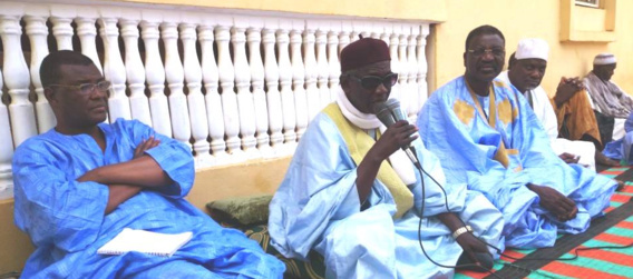 En images: le candidat Ibrahima Moctar Sarr dans la région du Guidimakha, 16 juin 2014