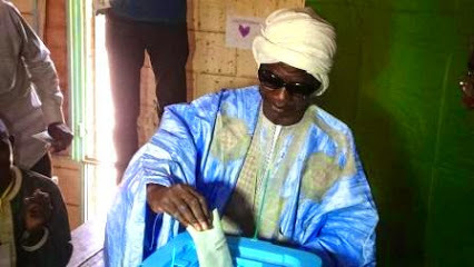 Le candidat Ibrahima Moctar SARR a voté.