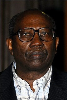 L'ex-major rwandais Bernard Ntuyahaga lors de son procès à Bruxelles, le 5 juillet 2007