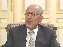 Le Président Sidi Mohamed ould Cheikh Abdellahi