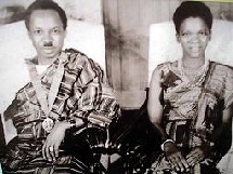 Julius Nyerere et son épouse