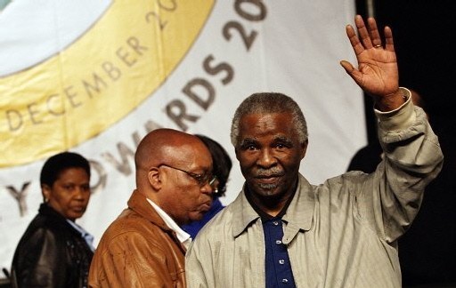 L'ancien président de l'ANC Thabo Mbeki