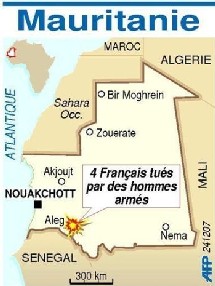 Les Français tués en Mauritanie étaient suivis depuis Nouakchott