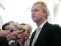 Le député néerlandais d'extrême droite Geert Wilders.