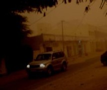 Tempête de sable sur le pays : Visibilité nulle à Nouakchott 