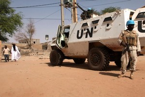 Mali: quatre casques bleus tués par une mine dans la région de Mopti