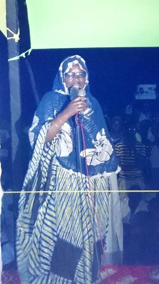 En images :  Monsieur Ibrahima Moctar Sarr, candidat à l'élection présidentielle du 21 juin 2014, à Boghé.