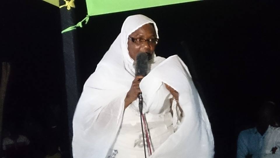 En images :  Monsieur Ibrahima Moctar Sarr, candidat à l'élection présidentielle du 21 juin 2014, à Boghé.