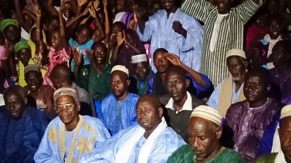 En images :  Monsieur Ibrahima Moctar Sarr, candidat à l'élection présidentielle du 21 juin 2014, à Boghé.