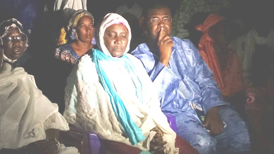 En images :  Monsieur Ibrahima Moctar Sarr, candidat à l'élection présidentielle du 21 juin 2014, à Boghé.