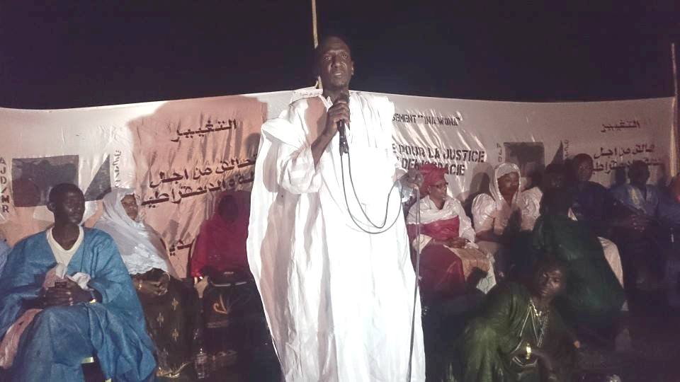 En images : Kaédi  reçoit chaleureusement  le candidat Ibrahima Moctar Sarr, ce 14 juin 2014 