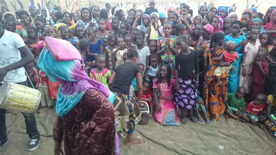 En images: Ce dimanche 15 juin 2014 la population de Magama très enjouée et déterminée à soutenir le candidat Ibrahima Moctar Sarr