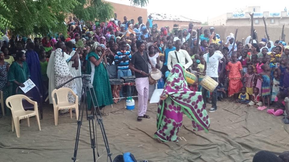 En images: Ce dimanche 15 juin 2014 la population de Magama très enjouée et déterminée à soutenir le candidat Ibrahima Moctar Sarr