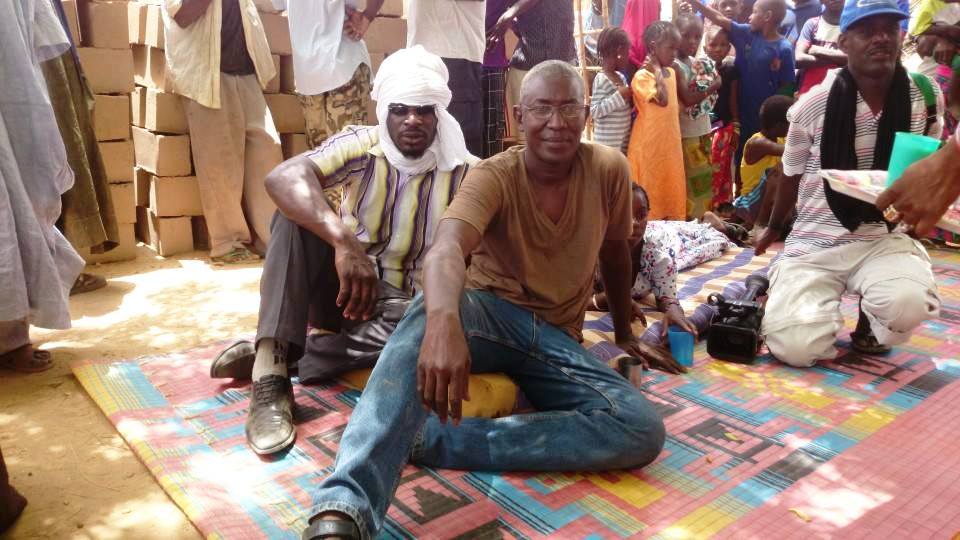 En images: le candidat Ibrahima Moctar Sarr dans la région du Guidimakha, 16 juin 2014