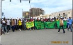 Marche de protestation contre le recensement : La police, seule maitre des lieux.